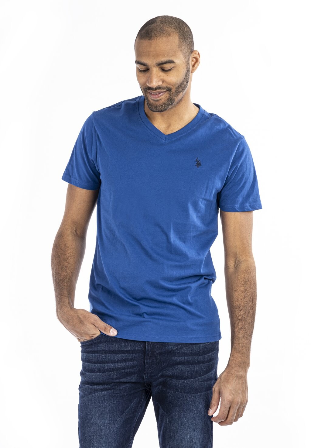

Футболка базовая CEM U.S. Polo Assn., цвет monaco blue