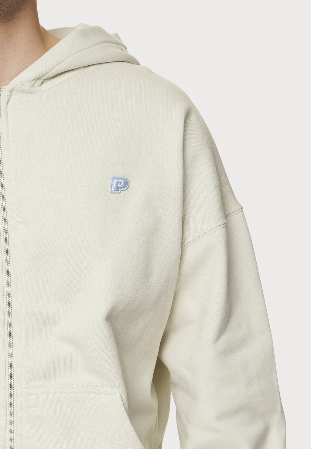 

Толстовка на молнии LEONO BOXY JACKET Pegador, кремовый