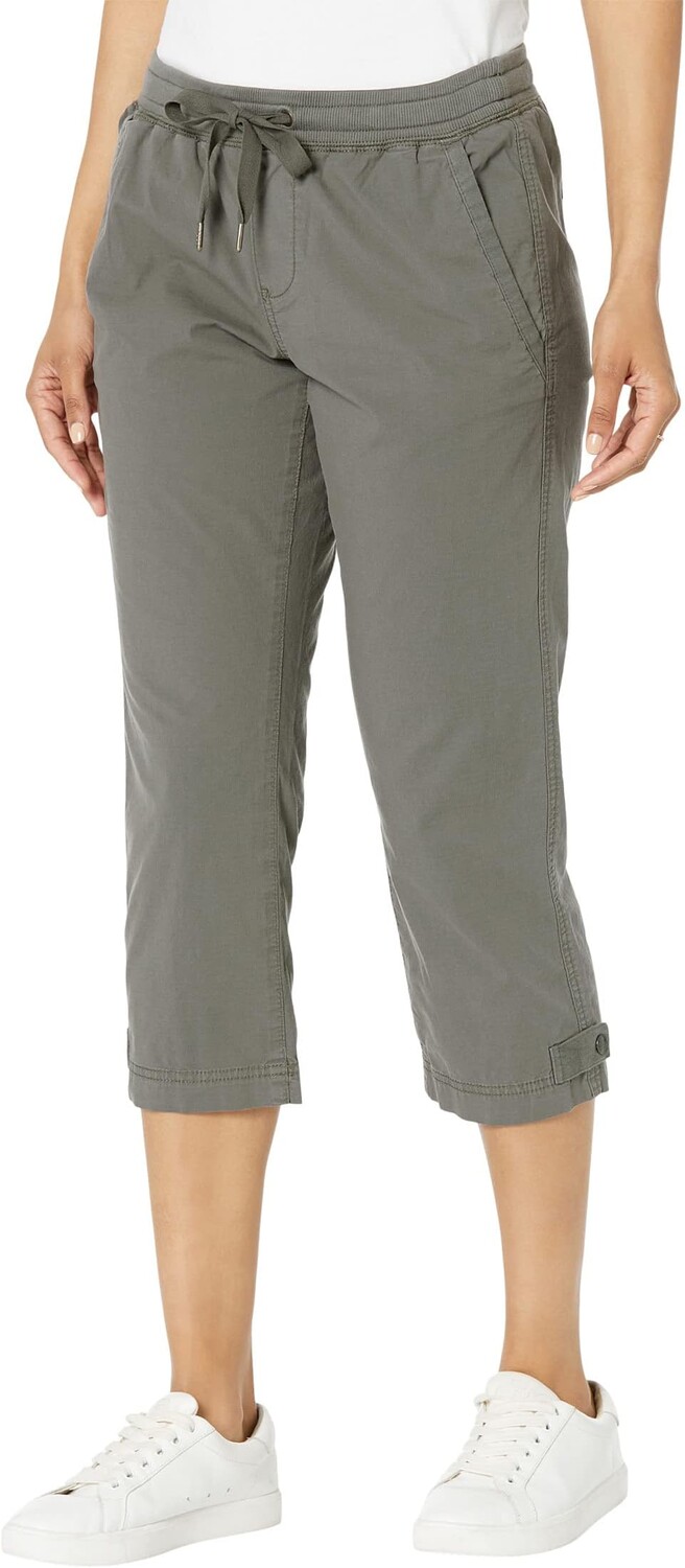 

Брюки Ripstop Pull-On Capri Pants L.L.Bean, цвет Dark Taupe