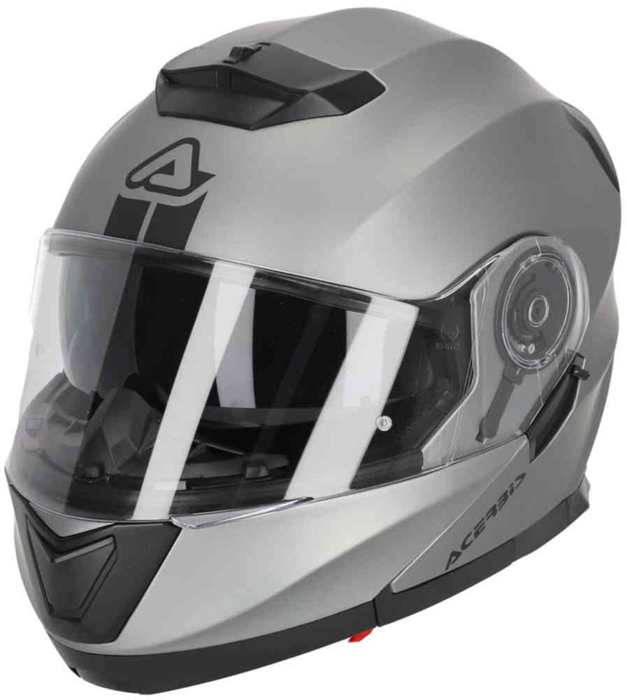 Шлем Serel Solid 2024 Acerbis, серый мэтт