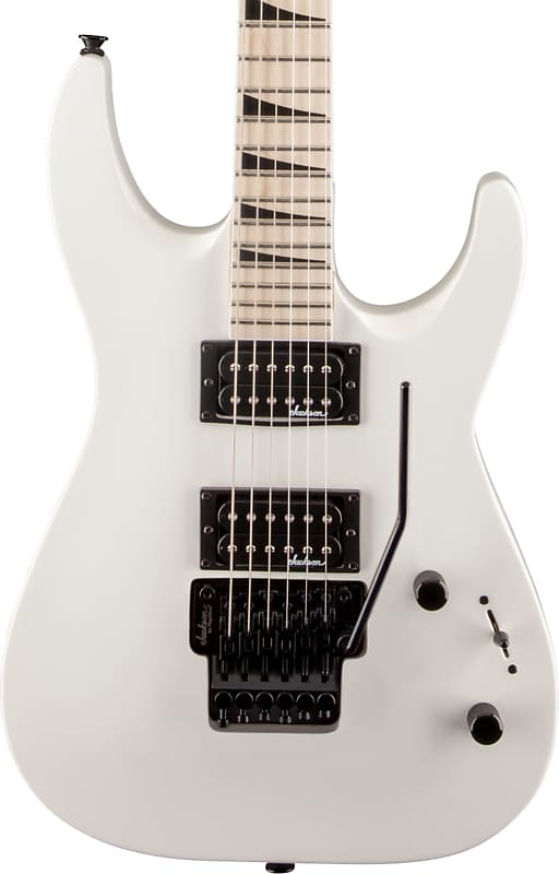 Электрогитара Jackson JS32 Dinky DKA-M Maple FB Guitar White электрогитара jackson js series js32 dinky archtop dka satin black