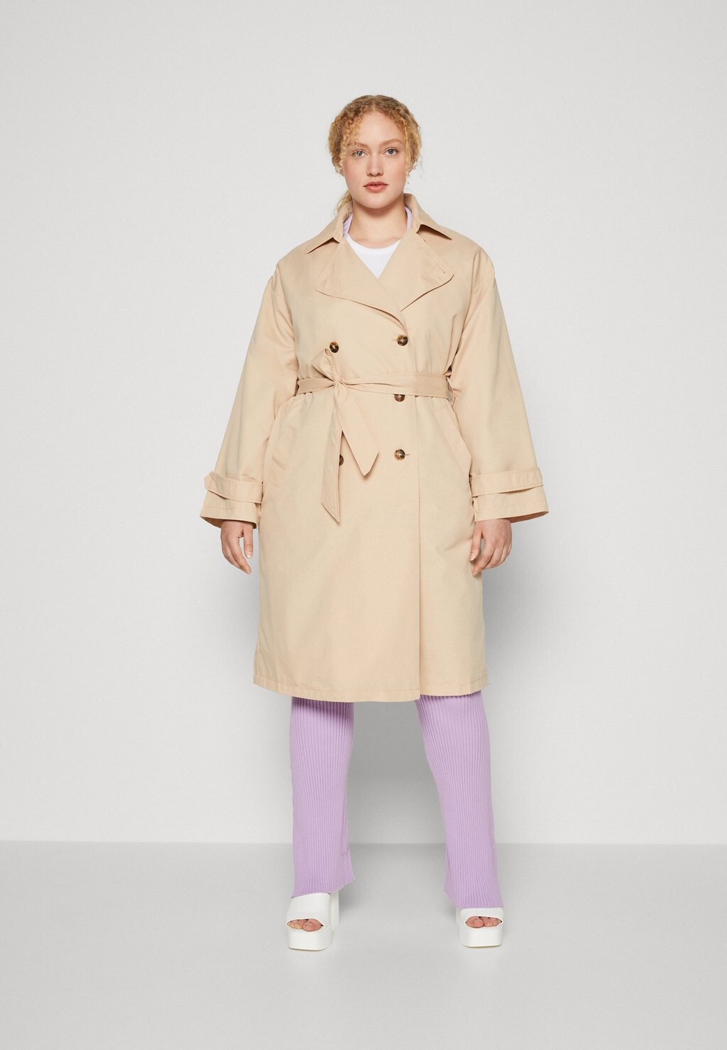 

Тренчкот Vero Moda, Серый