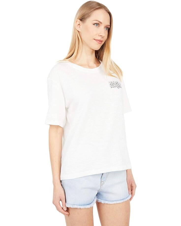 

Футболка Roxy The Sweetest A Short Sleeve Tee, цвет Snow White