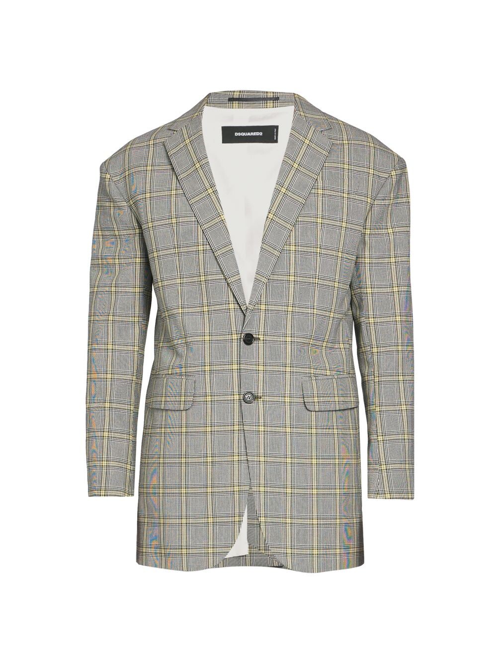 

Гавайская клетчатая куртка Dsquared2, Серый