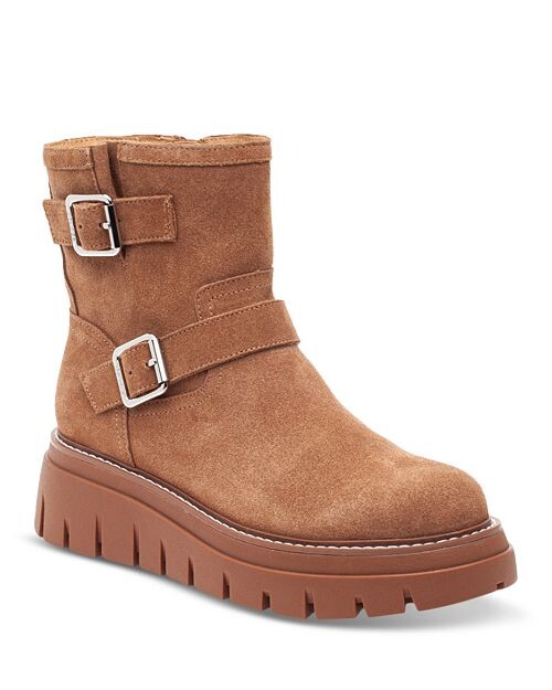 

Женские ботинки на платформе с пряжками Texas J/Slides, цвет Tan/Beige