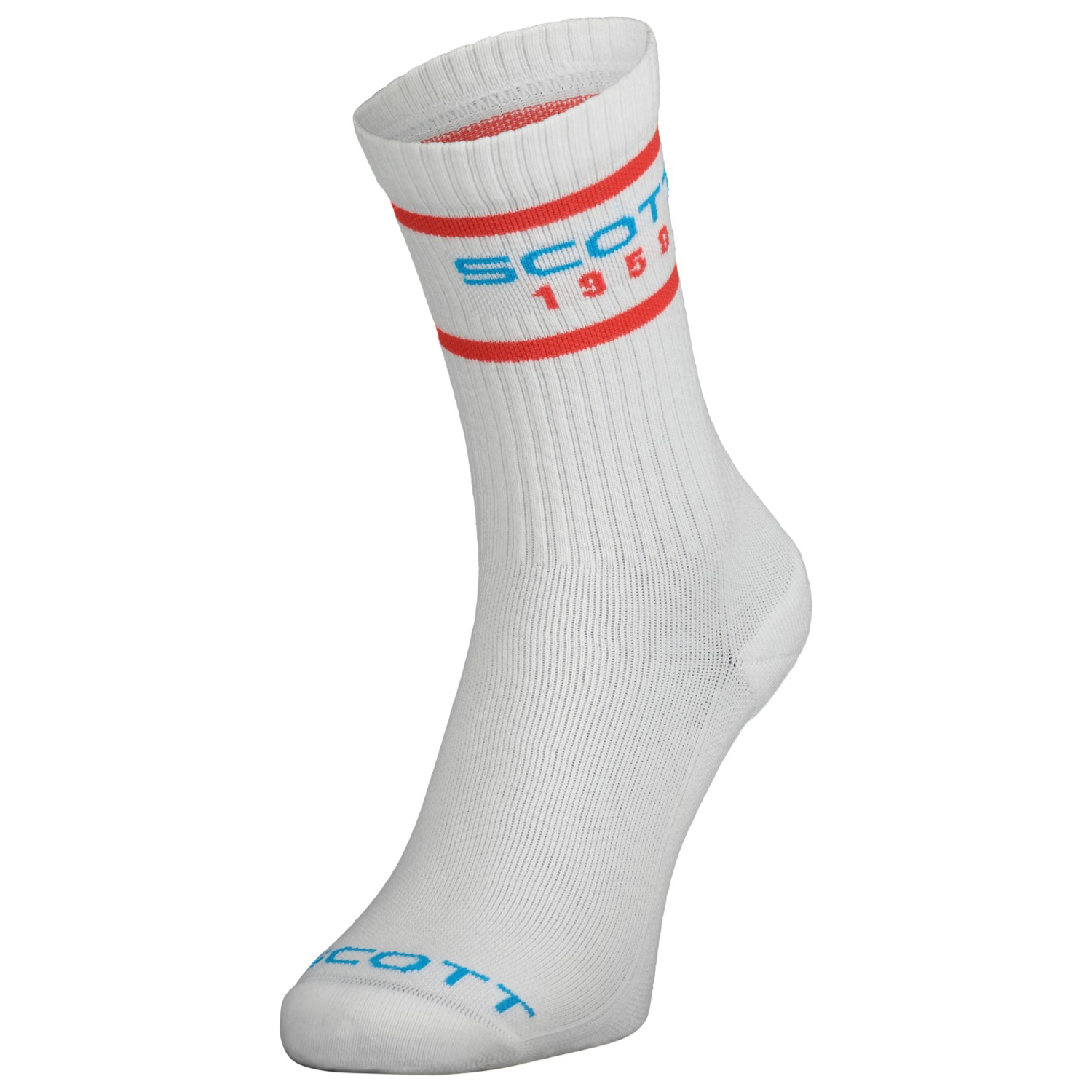 Велосипедные носки Scott Retro Casual Crew Socks, белый
