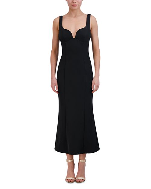 

Платье без рукавов BCBGMAXAZRIA, цвет Black