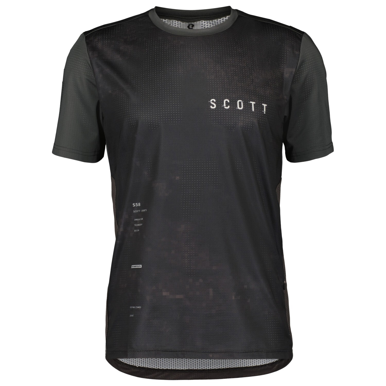 

Велосипедный трикотаж Scott Trail Vertic S/S, цвет Black/Dark Grey