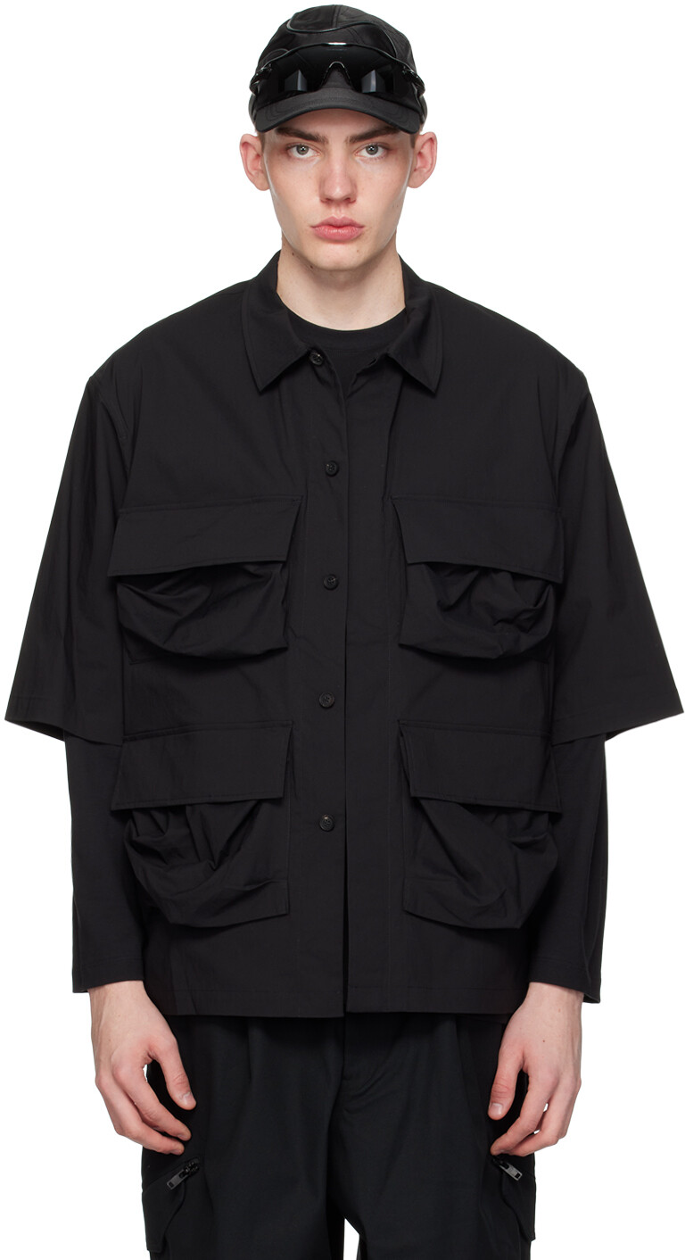 

Черная рубашка с карманом Y-3