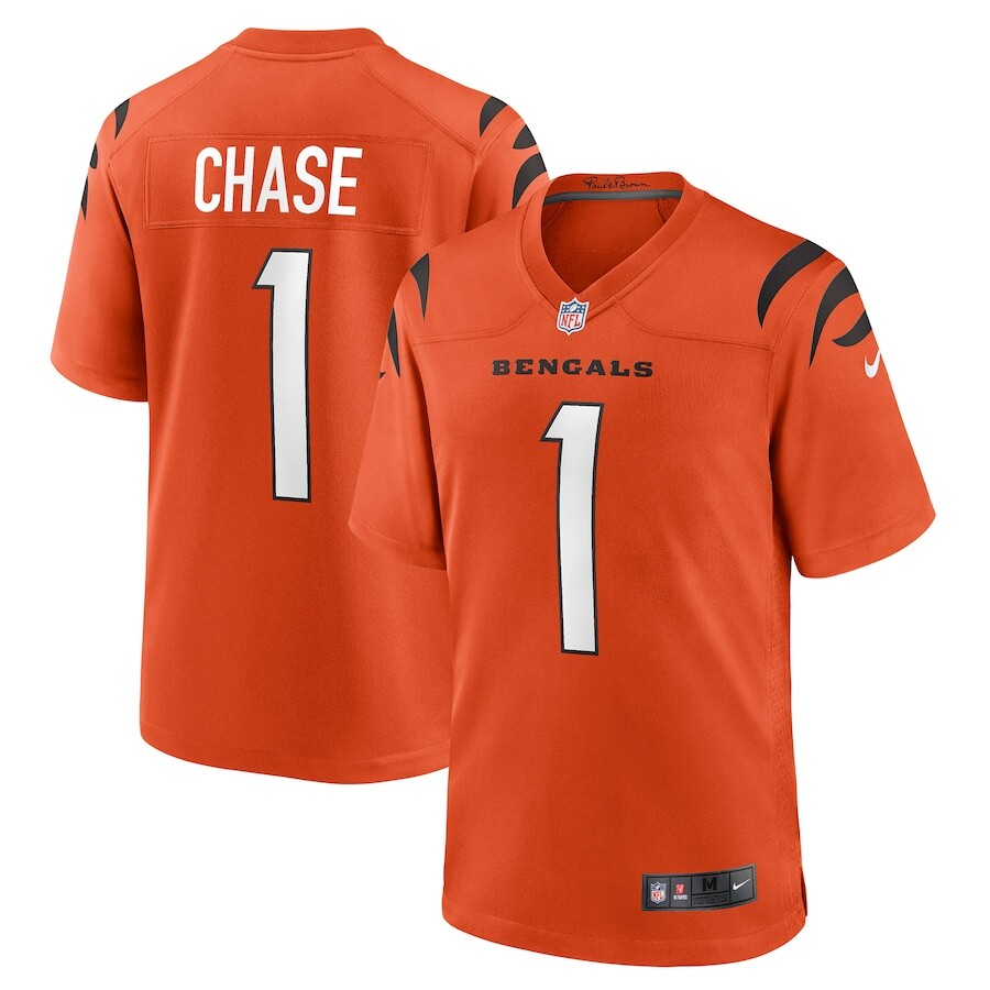 

Джерси Nike Cincinnati Bengals, оранжевый