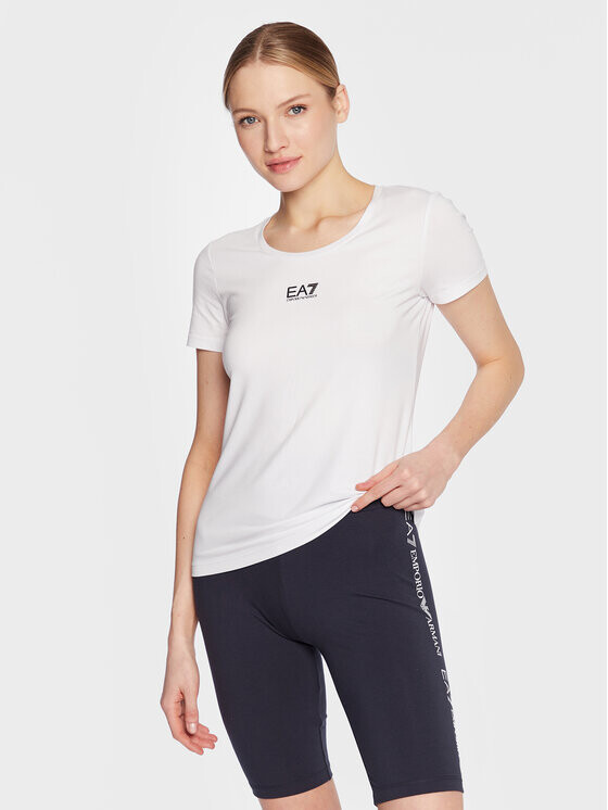 

Футболка стандартного кроя Ea7 Emporio Armani, белый
