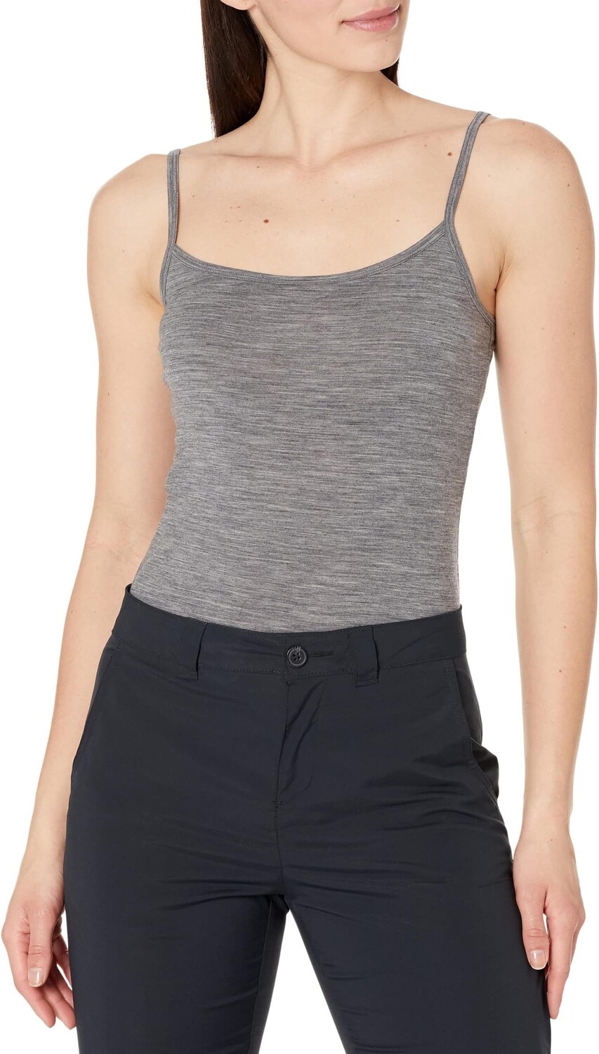 

Топ Merino Siren Cami Icebreaker, цвет Gritstone Heather