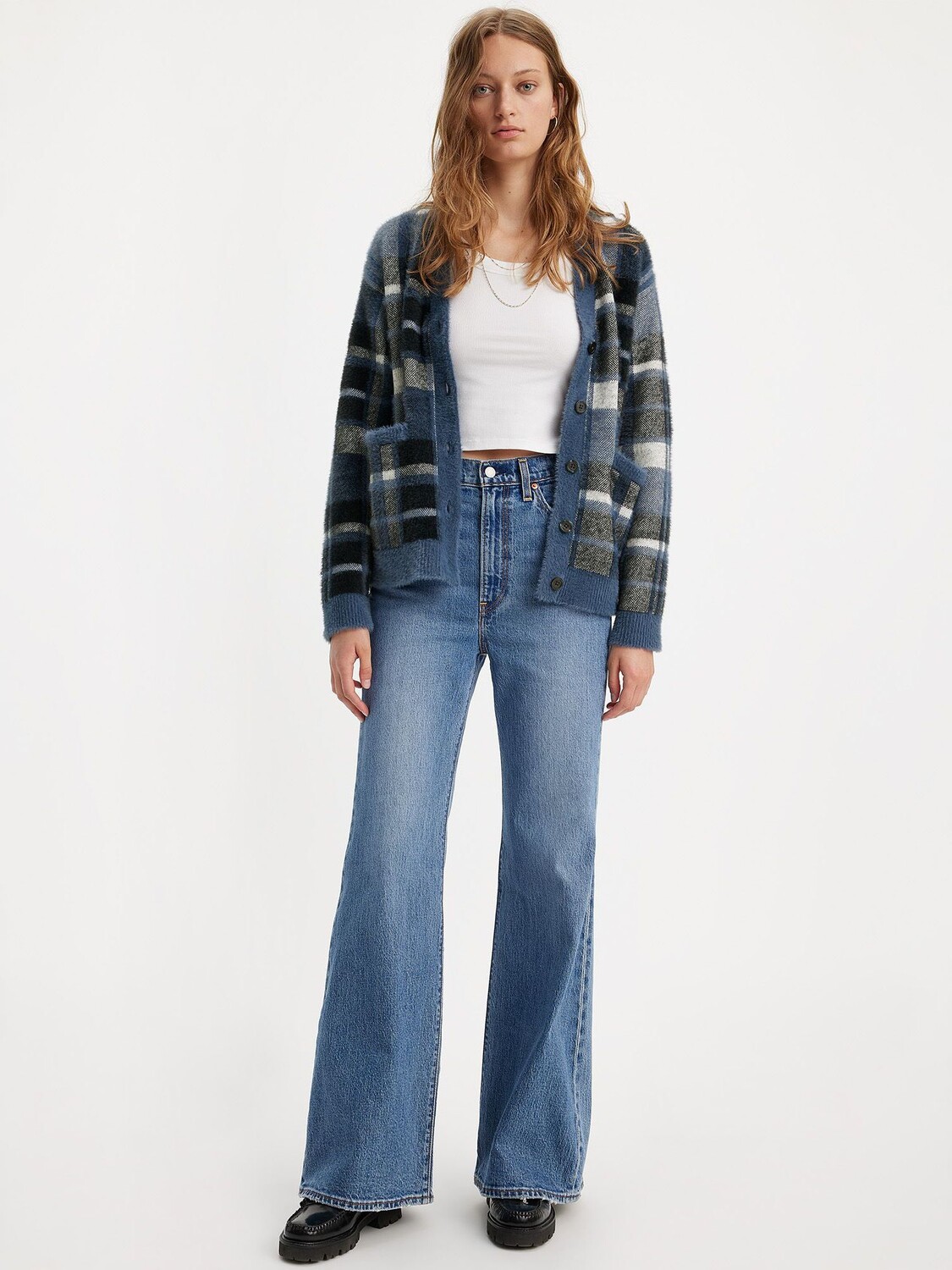 

Расклешенные джинсы Ribcage Bell Levi's, сонома прогулки