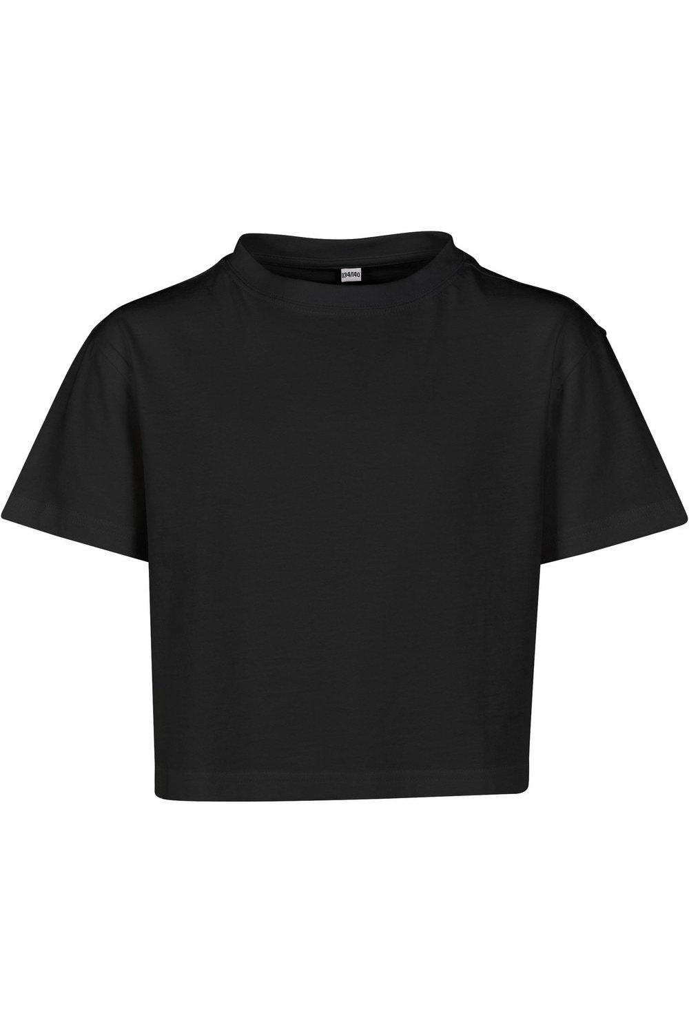 Укороченная футболка Build Your Brand, черный игровой набор столярная мастерская 89 деталей 34 7 × 29 5 × 31 см