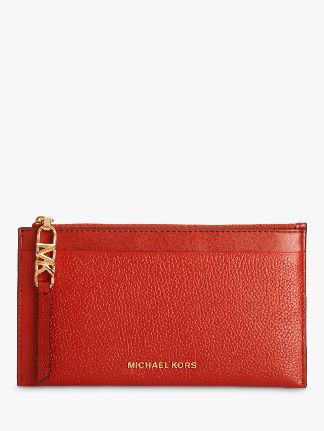 

Кошелек для карт Empire с верхом на молнии Michael Kors, терракта