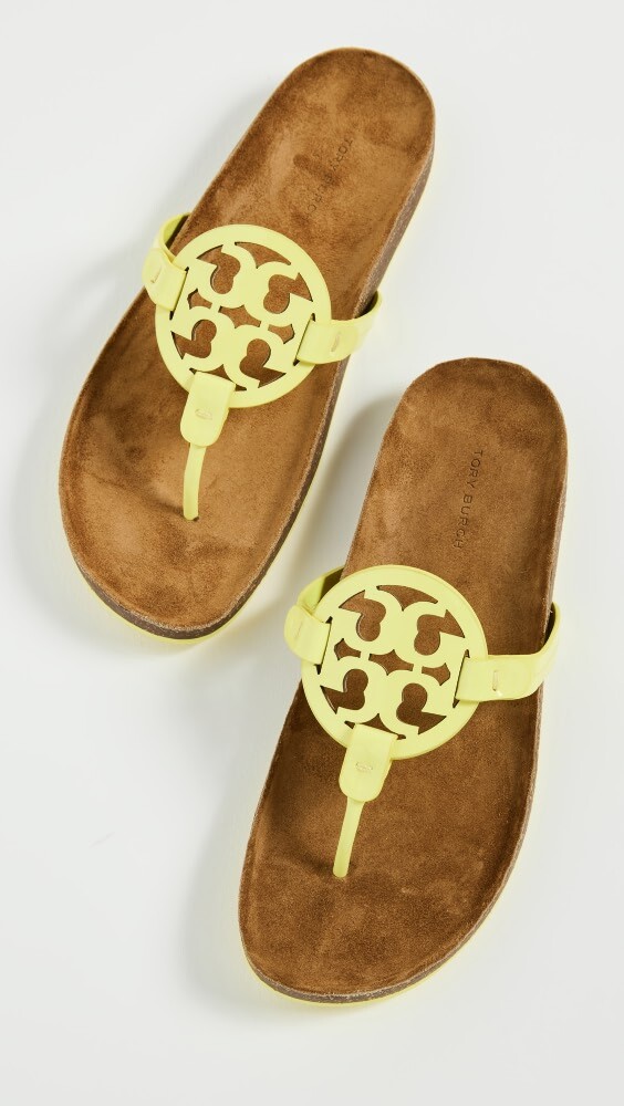 

Сандалии Tory Burch Miller Cloud, желтый