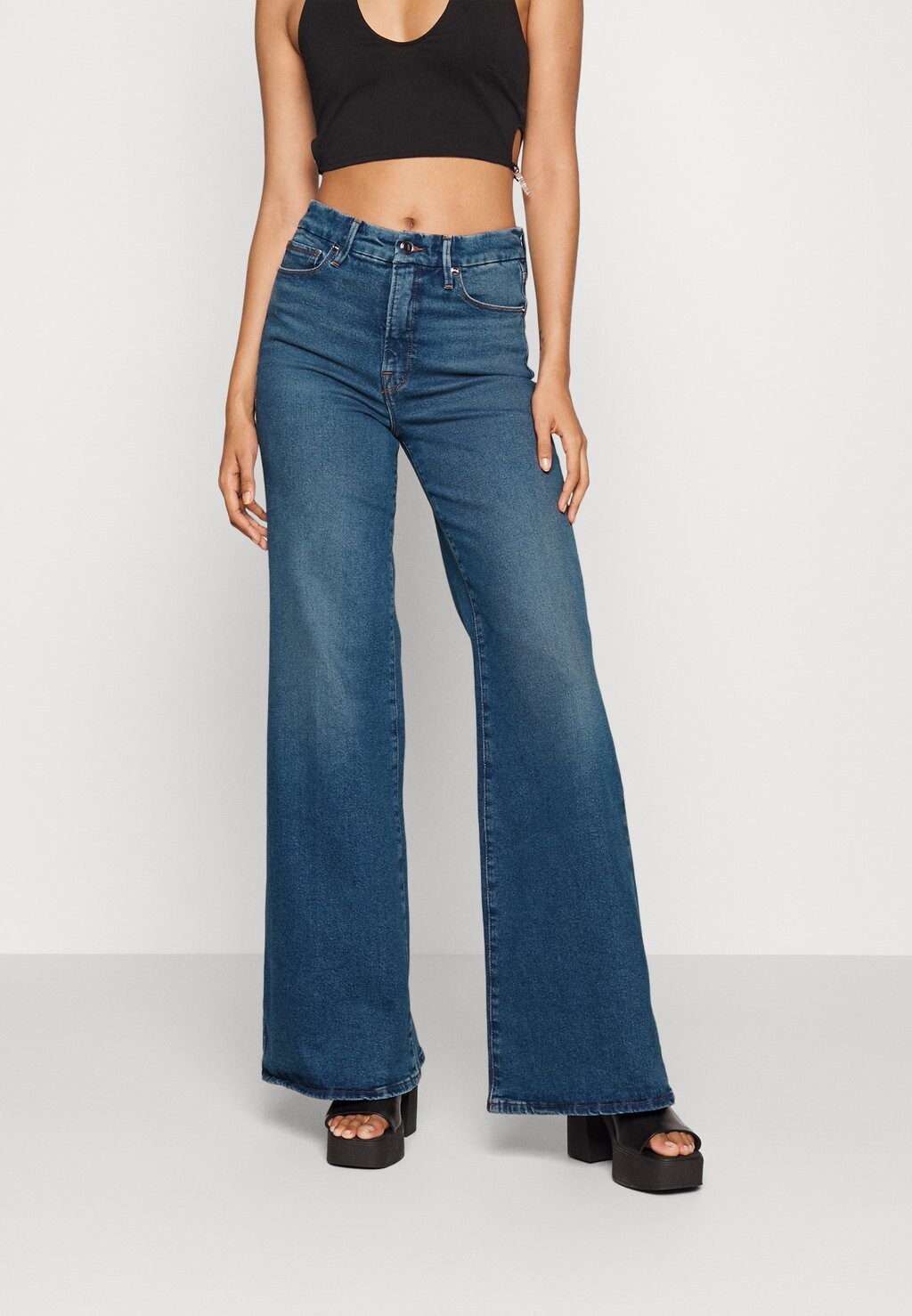 

Джинсы Bootcut Good American, синий