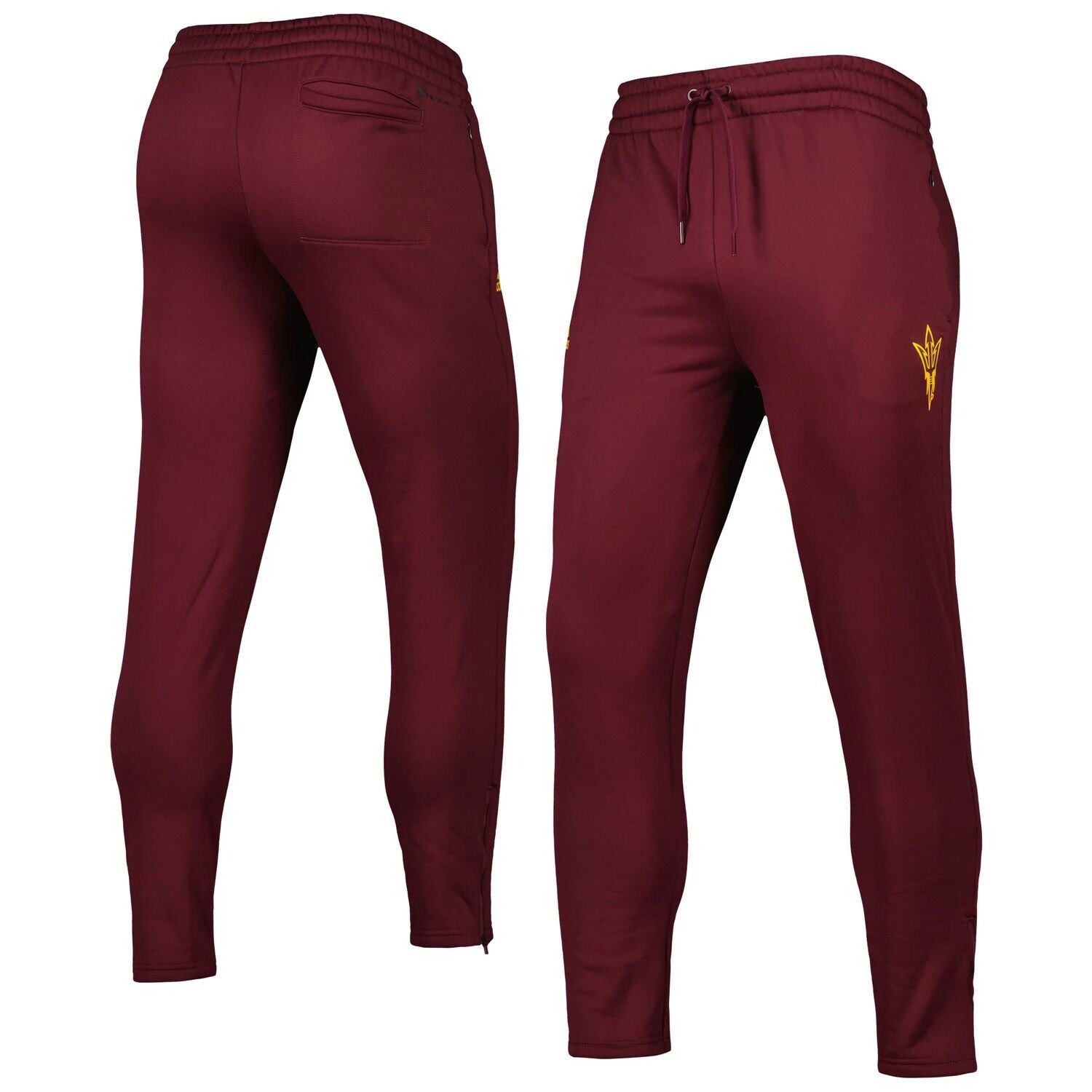 

Мужские брюки adidas Maroon Arizona State Sun Devils AEROREADY Tapered Pants