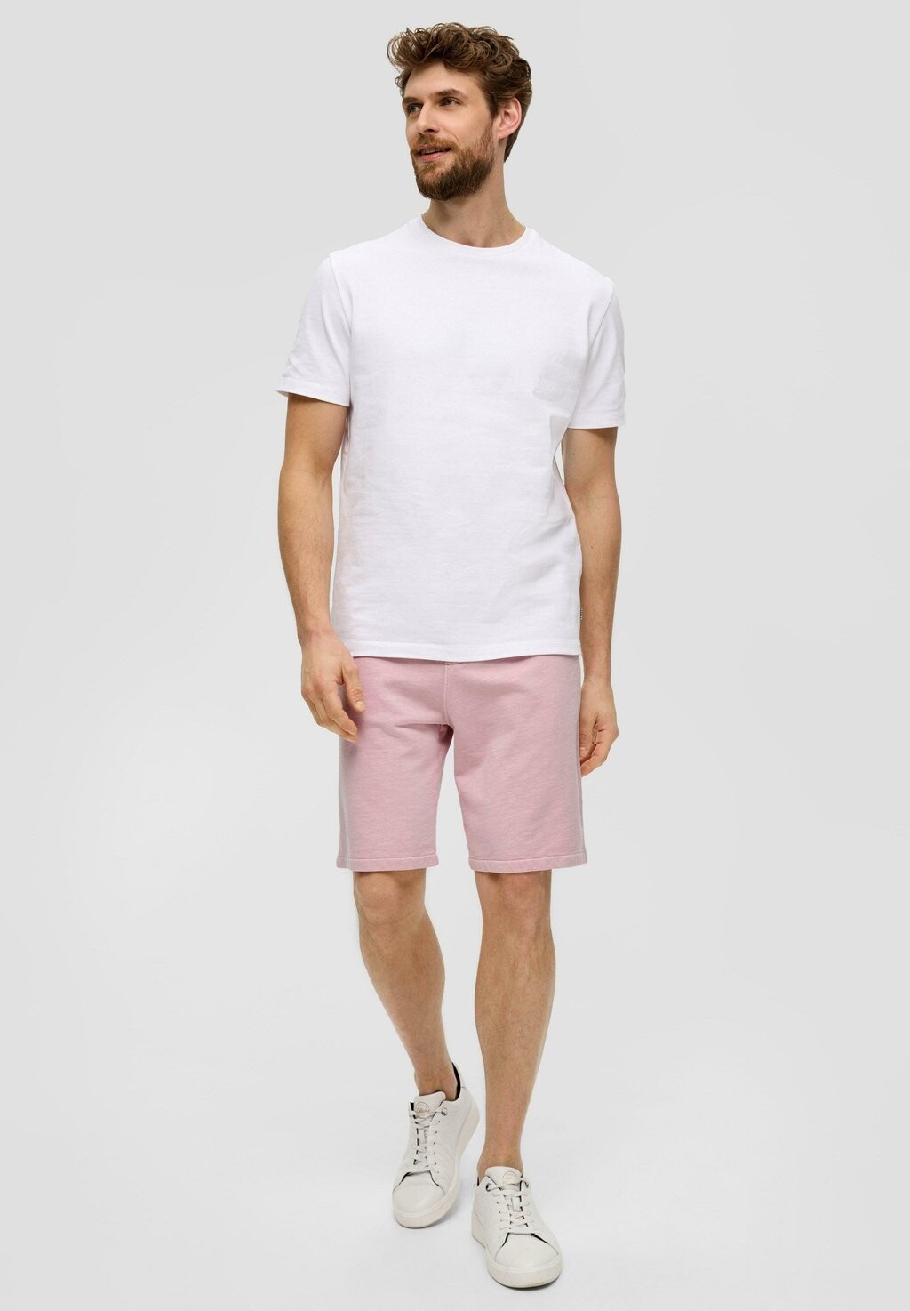 

Спортивные брюки BERMUDA s.Oliver, светло-розовый