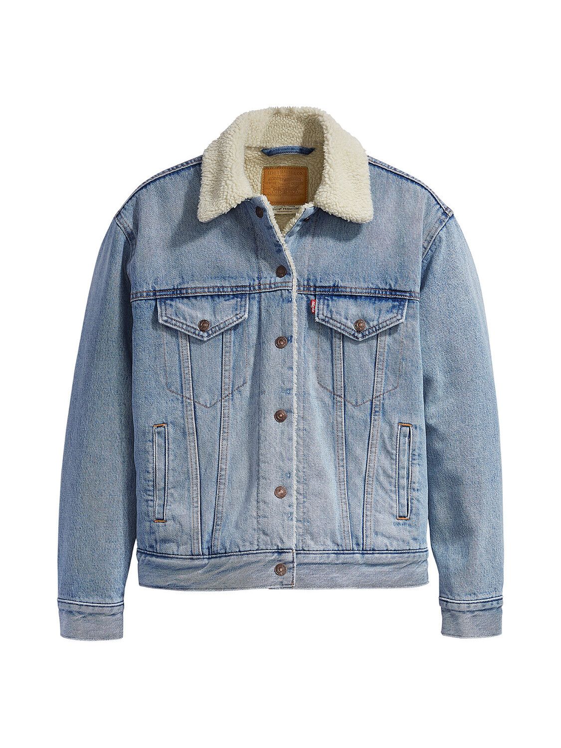

Куртка Sherpa Ex-Boyfriend Trucker Levi's, синий