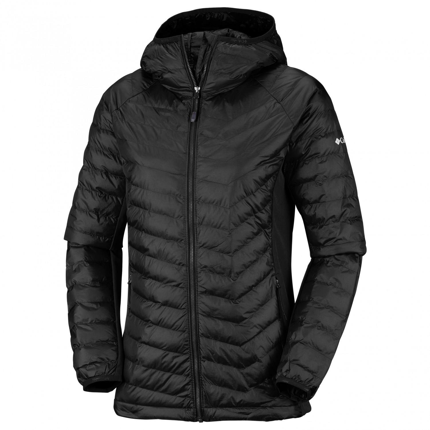 

Куртка из синтетического волокна Columbia Women's Powder Pass Hooded, черный