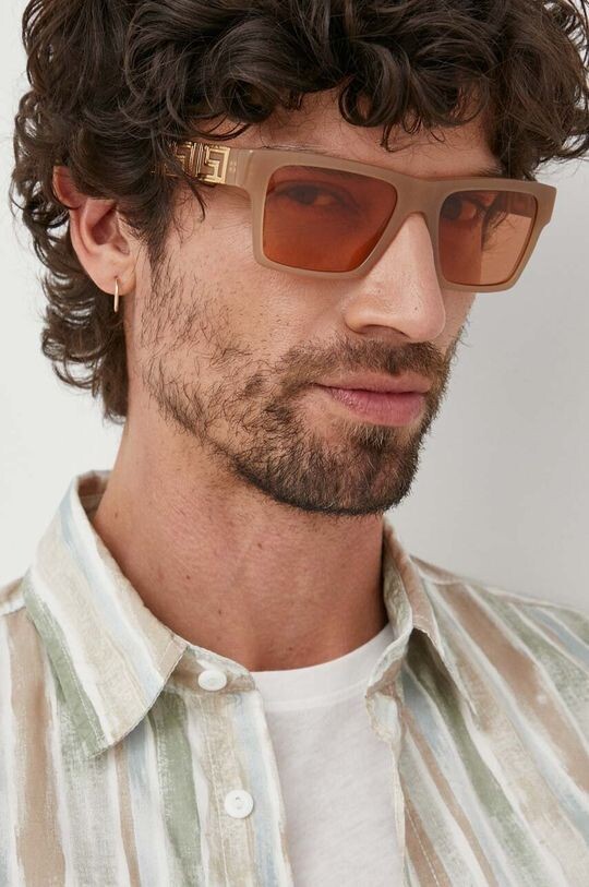 

Солнцезащитные очки Версаче Versace, бежевый