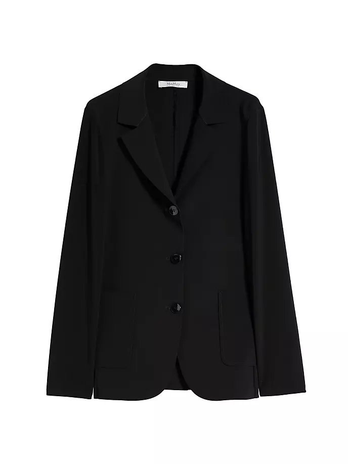 

Джерси-жакет Max Mara Leisure, черный