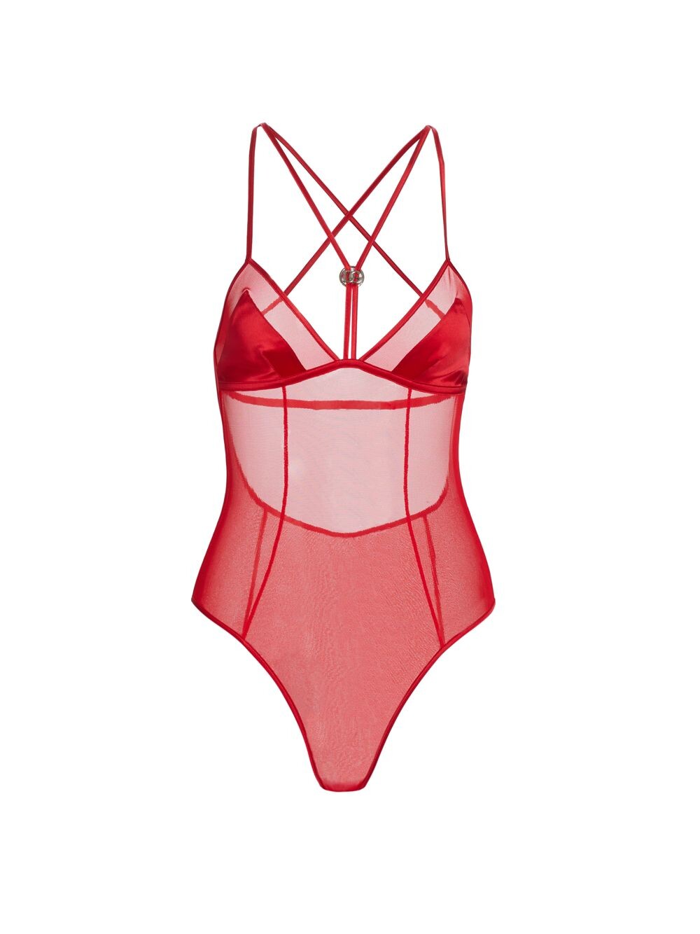 

Боди из прозрачного тюля DOLCE&GABBANA