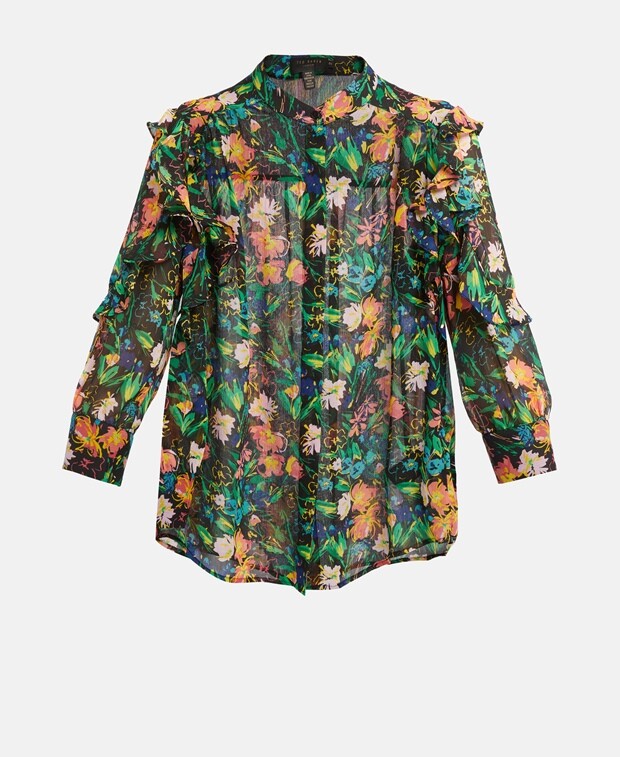 

Элегантная блузка Ted Baker, черный