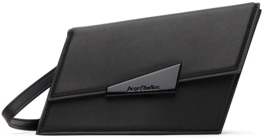 

Черная сумка с микроискажением Acne Studios