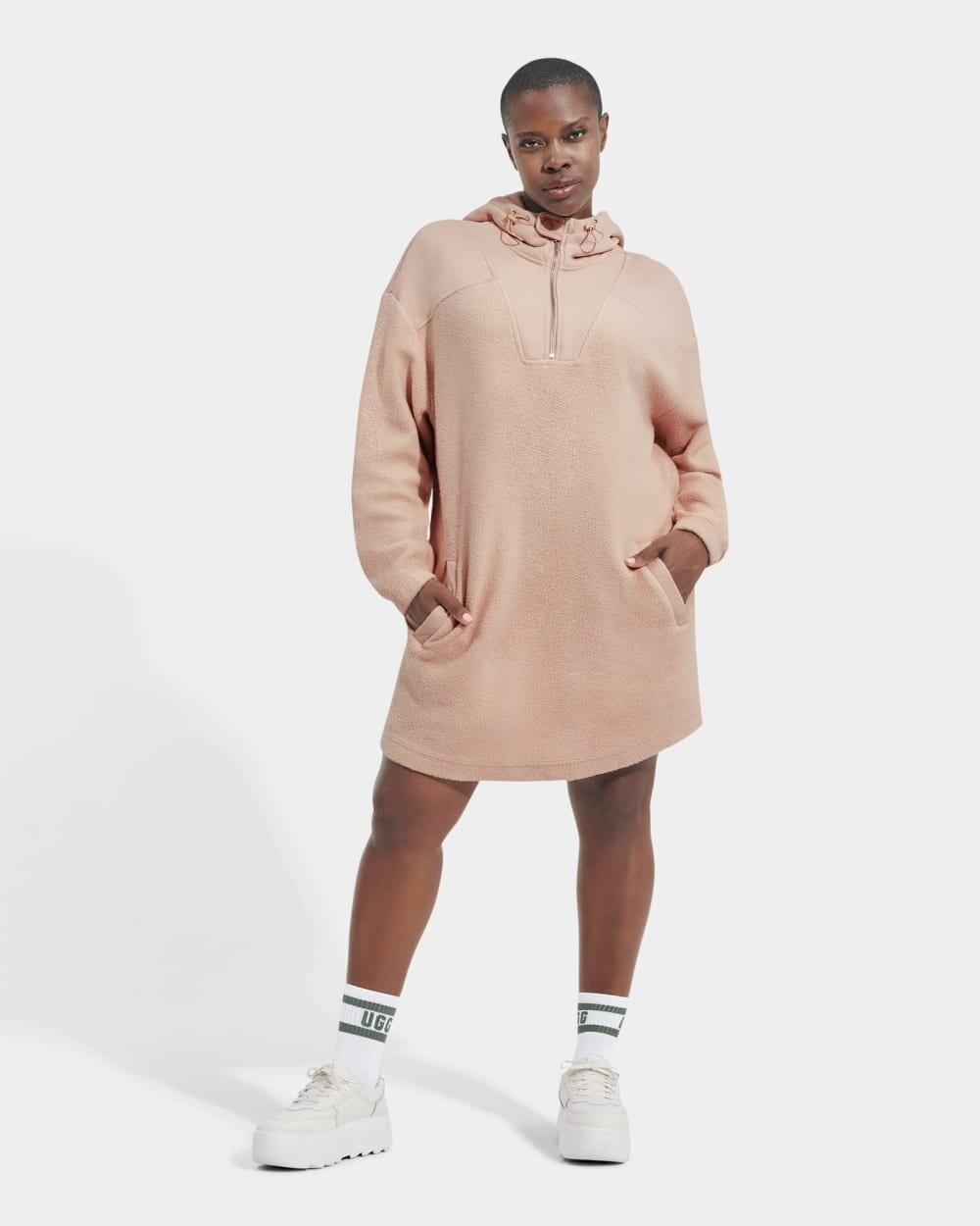 

Платья-комбинезоны Josephynn Mixed Dress UGG, бежевый