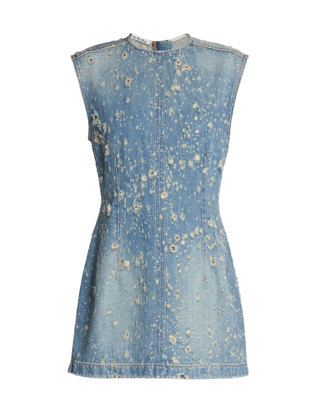 

Джинсовое мини-платье Devon Acne Studios, синий