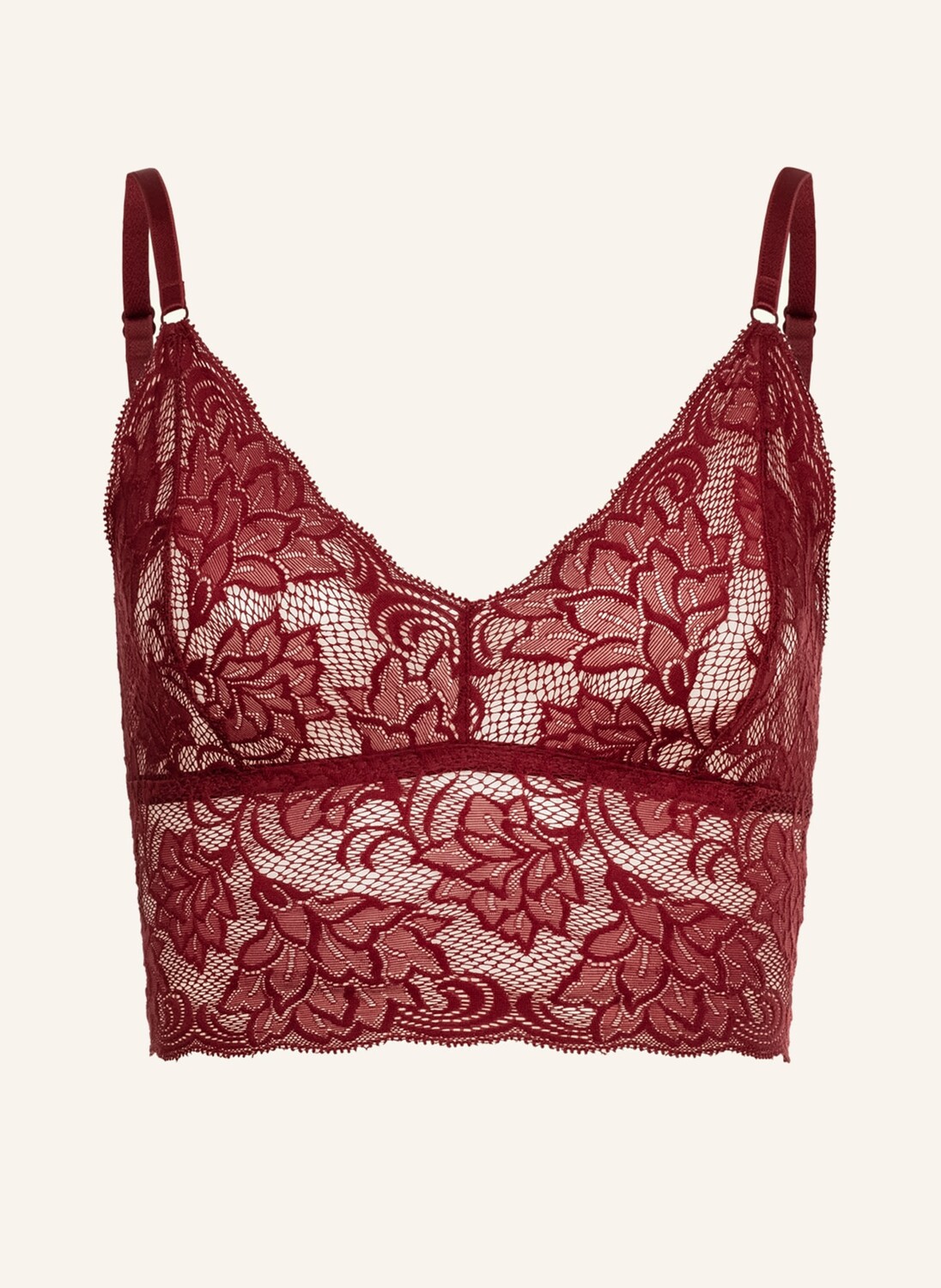

Бюстье erlich textil Spitzen OPHELIA, красный