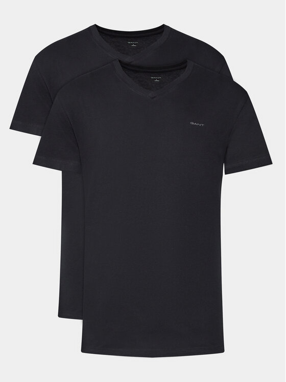 Комплект из 2 футболок стандартного кроя Gant, черный
