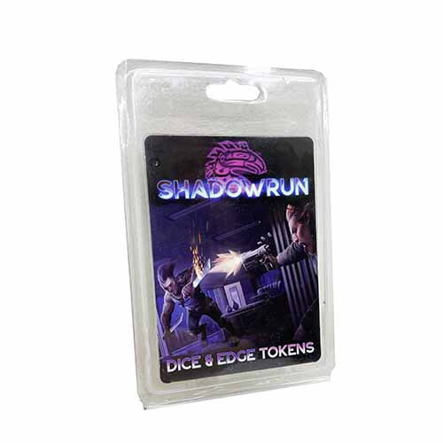 

Ролевая игра Catalyst Game Labs Shadowrun 6E RPG: Dice & Edge Tokens 2nd Green