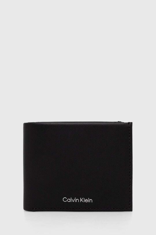 

Кожаный кошелек Calvin Klein, черный