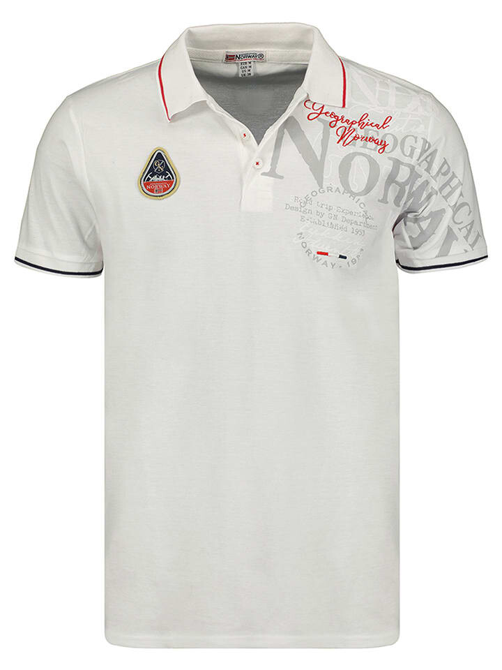 

Футболка поло Geographical Norway, белый