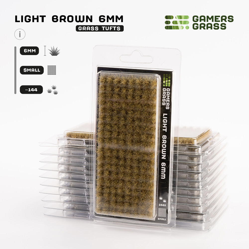 

Аксессуары Gamers Grass Gamers Grass Tufts: Light Brown - Small 6mm