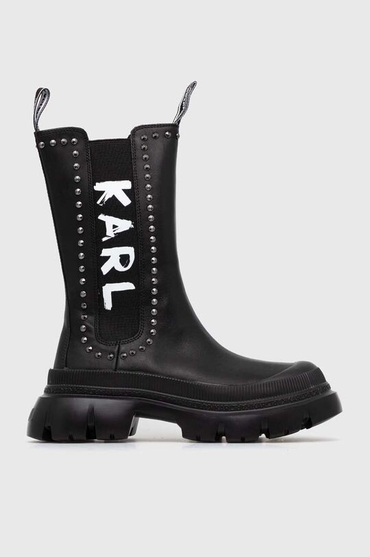 

Кожаные ботильоны TREKKA MAX KC Karl Lagerfeld, черный