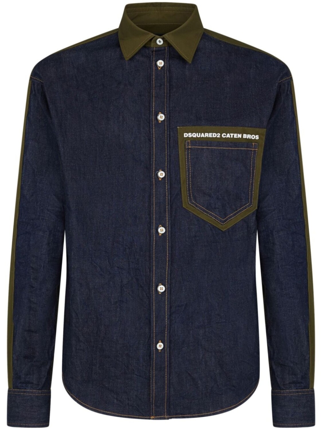 

Dsquared2 рубашка с логотипом, синий