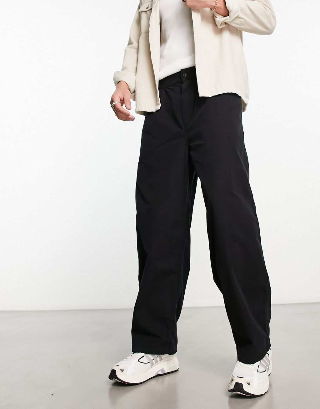 

Черные брюки чинос свободного кроя Carhartt WIP colston