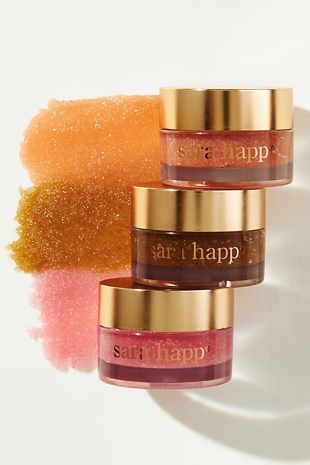 

Скраб для губ Sara Happ, sparkling peach