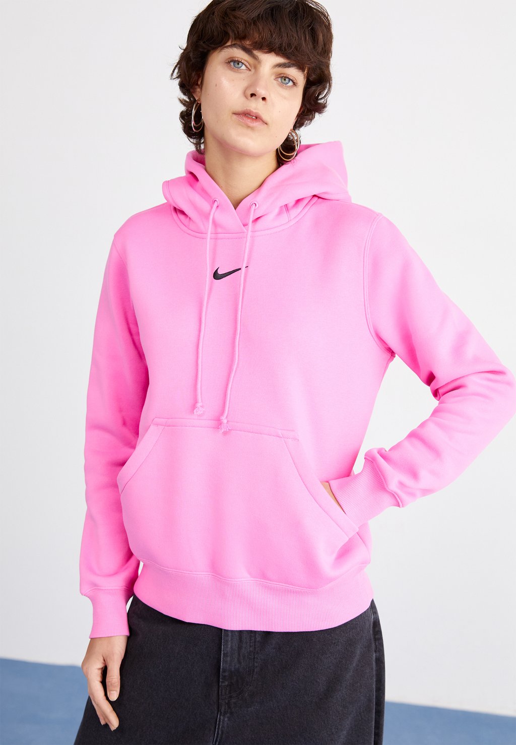 Толстовка Phoenix Hoodie Nike, цвет playful pink толстовка nike yoga luxe hoodie pink purple цвет tan