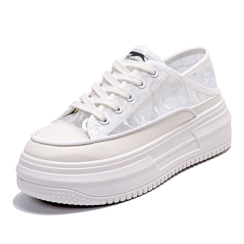 

Кроссовки Slazenger Skateboarding Shoes Women's Low-top White, белый
