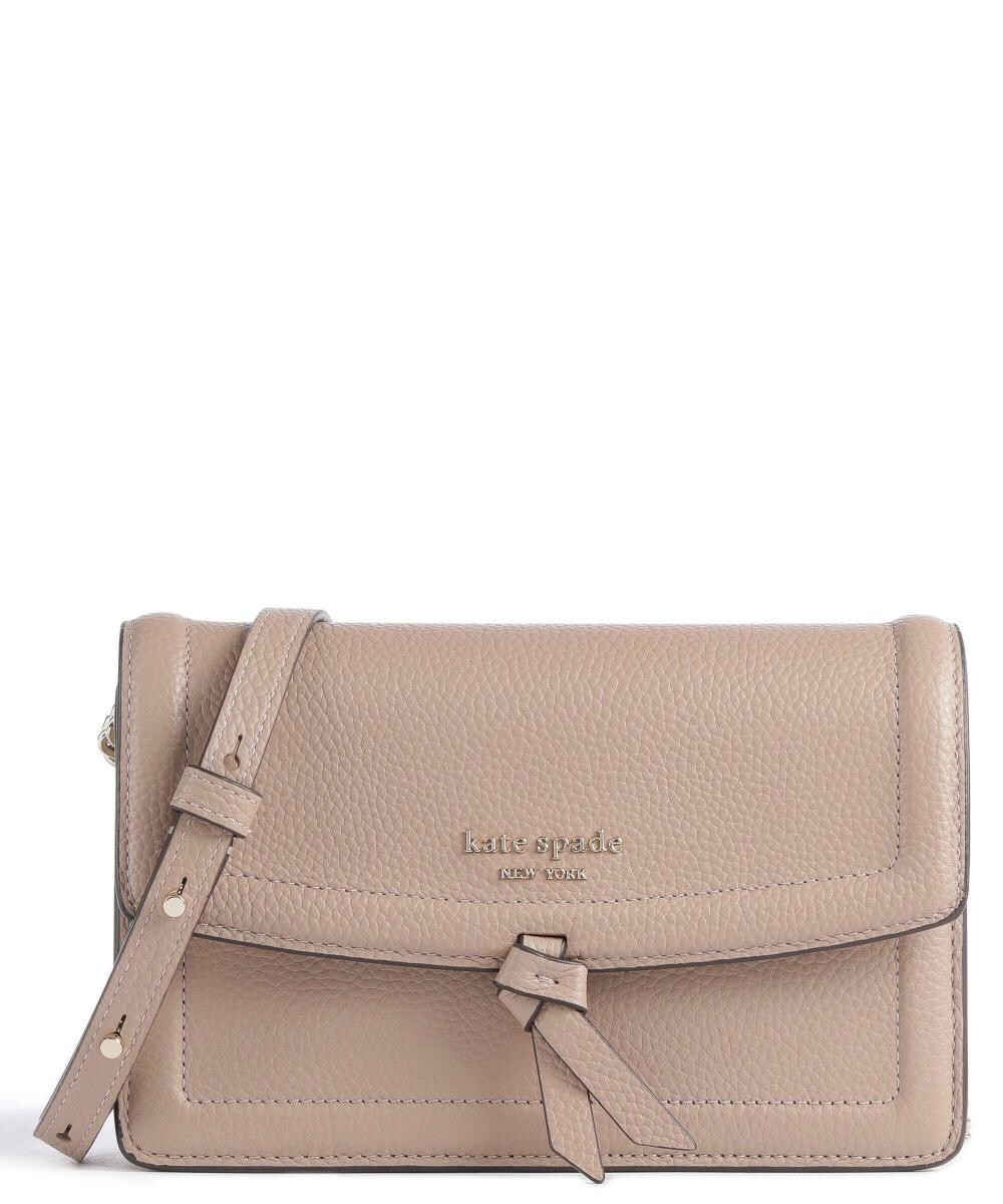 

Сумка через плечо Knott из зернистой яловой кожи. Kate Spade New York, коричневый