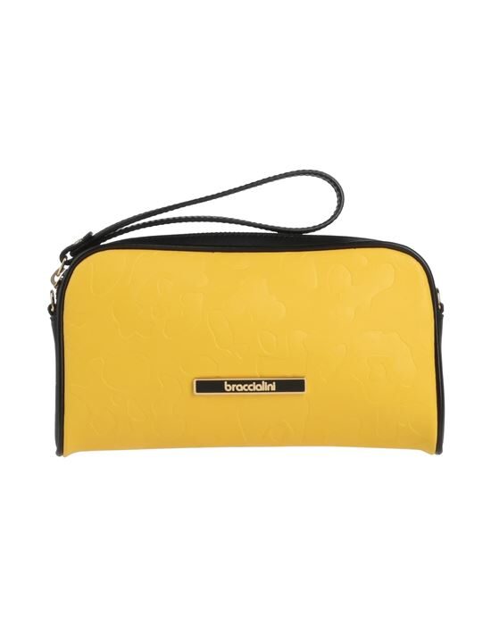 Сумка BRACCIALINI, желтый сумка с клепками margot braccialini