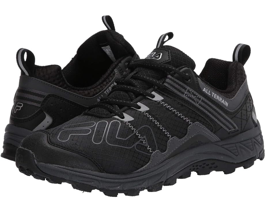 

Кроссовки Fila Blowout 19 Trail, цвет Black/Ebony/Metallic Silver
