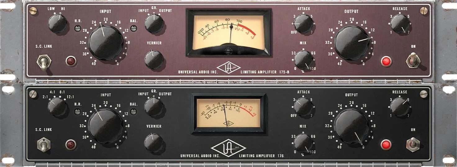 

Новая коллекция плагинов для ламповых компрессоров Universal Audio UAD 175B и 176