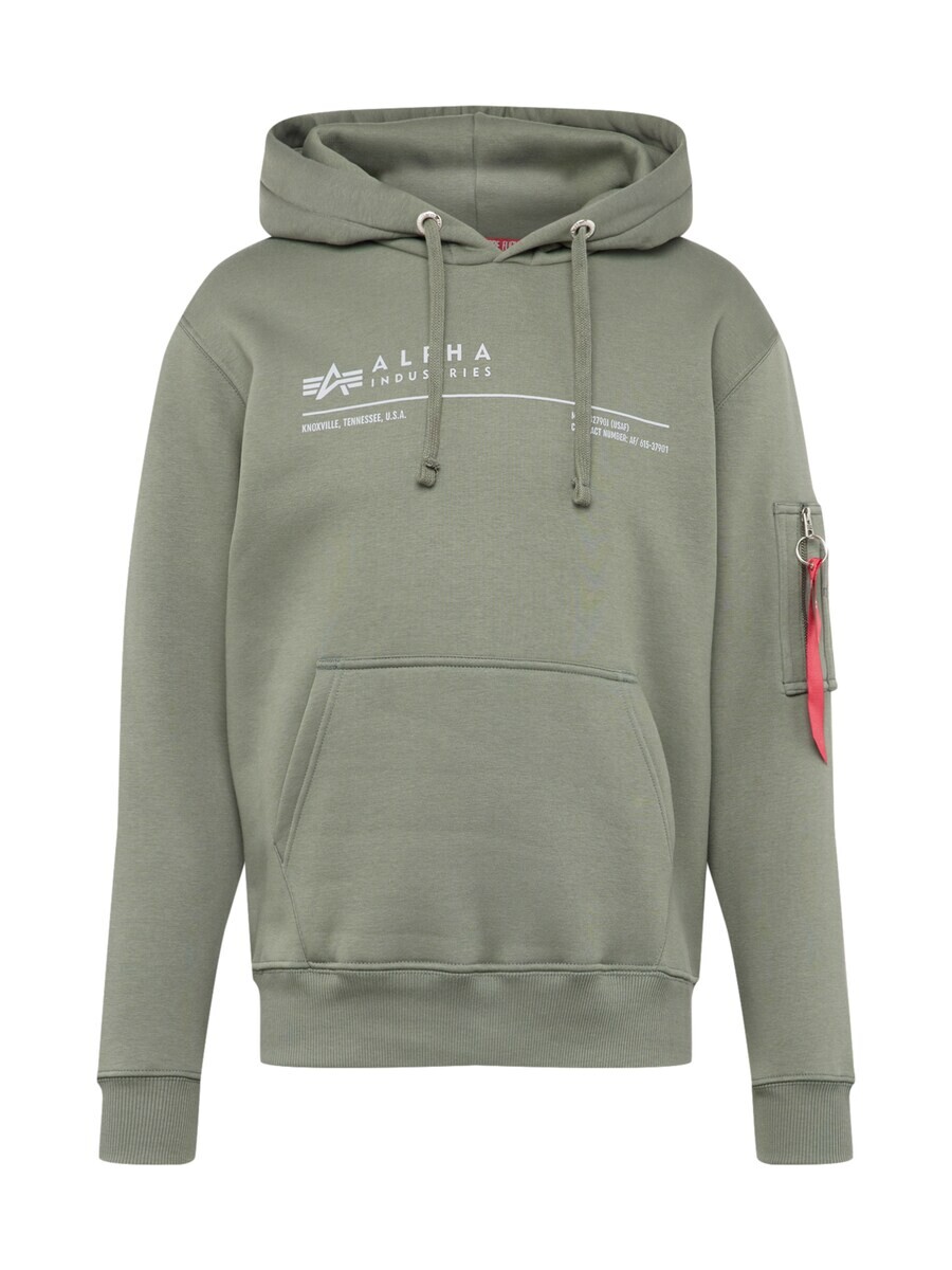 

Толстовка Alpha Industries, зеленый
