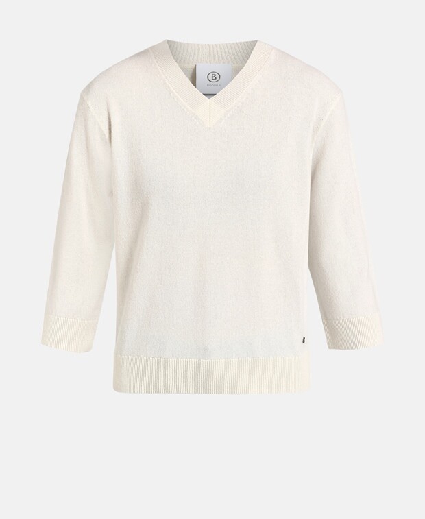 

Кашемировый пуловер Bogner, цвет Wool White